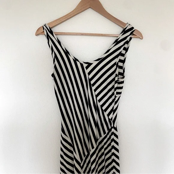 sachin and babi light blue dress Ash Stripe Plus Size White Casual Maxi Dress One... From Jichang_store1,  $13.97 main image 1